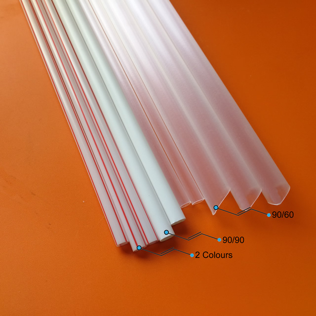 PLA paja máquina de extrusión LG-E12 (50) Serie Económica